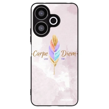Picasee crna silikonska maskica za Xiaomi Redmi 13 4G - Carpe Diem
