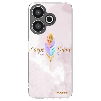 Picasee silikonska prozirna maskica za Xiaomi Redmi 13 4G - Carpe Diem