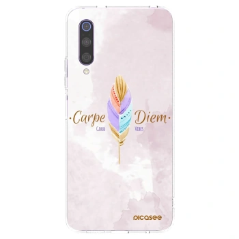 Picasee silikonska prozirna maskica za Xiaomi Mi 9 - Carpe Diem