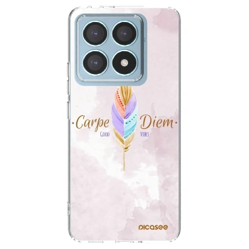 Picasee silikonska prozirna maskica za Xiaomi 14T Pro - Carpe Diem