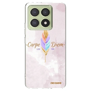 Picasee silikonska prozirna maskica za Xiaomi 14T - Carpe Diem