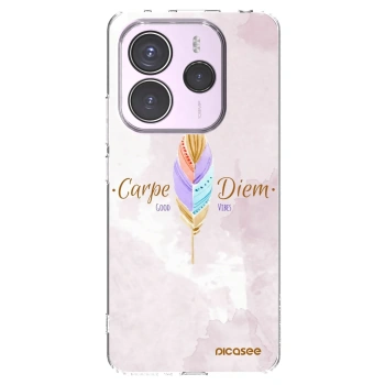Picasee silikonska prozirna maskica za Xiaomi Redmi Note 14 5G - Carpe Diem