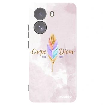 Picasee crna silikonska maskica za Xiaomi Poco X7 - Carpe Diem