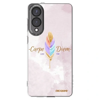 Picasee silikonska prozirna maskica za Samsung Galaxy S25 Edge 5G - Carpe Diem