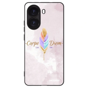 Picasee crna silikonska maskica za Xiaomi Poco X7 Pro 5G - Carpe Diem