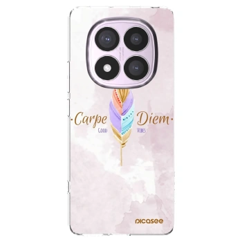 Picasee silikonska prozirna maskica za Xiaomi Redmi Note 14 Pro 4G - Carpe Diem
