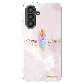 Picasee silikonska prozirna maskica za Samsung Galaxy A36 5G - Carpe Diem