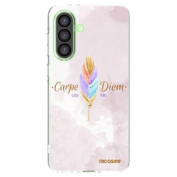 Picasee silikonska prozirna maskica za Samsung Galaxy A26 5G A266B - Carpe Diem