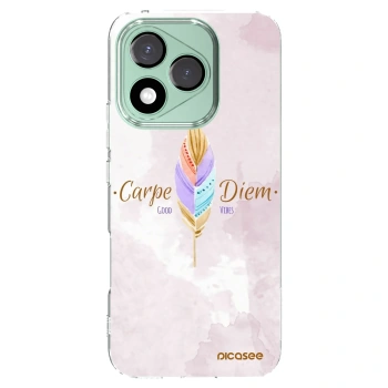 Picasee silikonska prozirna maskica za Honor 400 Lite 5G - Carpe Diem