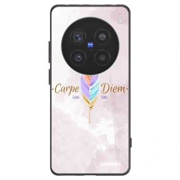 Picasee crna silikonska maskica za Vivo X200 Pro - Carpe Diem