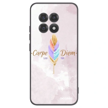 Picasee crna silikonska maskica za OnePlus 13R 5G - Carpe Diem