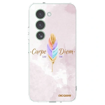 Picasee silikonska prozirna maskica za Xiaomi Redmi 15 5G - Carpe Diem