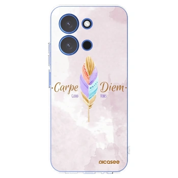 Picasee silikonska prozirna maskica za Xiaomi Redmi 15C 4G - Carpe Diem