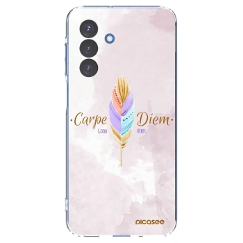 Picasee silikonska prozirna maskica za Samsung Galaxy A17 5G - Carpe Diem