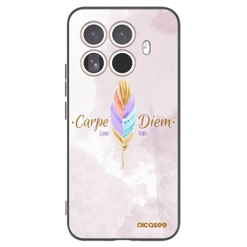 Picasee crna silikonska maskica za Xiaomi 15T Pro - Carpe Diem