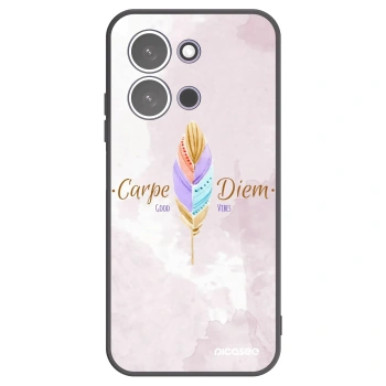 Picasee crna silikonska maskica za Xiaomi Redmi 15C 5G - Carpe Diem