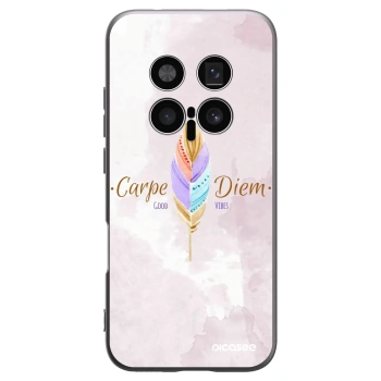 Picasee crna silikonska maskica za Honor Magic8 Pro 5G - Carpe Diem