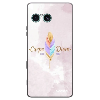 Picasee crna silikonska maskica za Sony Xperia 10 VII - Carpe Diem