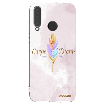 Picasee silikonska prozirna maskica za Honor 20 Lite - Carpe Diem