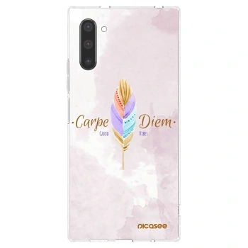 Picasee silikonska prozirna maskica za Samsung Galaxy Note 10 N970F - Carpe Diem