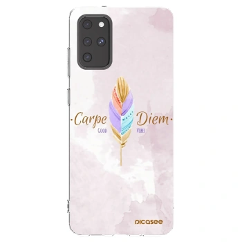 Picasee silikonska prozirna maskica za Samsung Galaxy S20+ G985F - Carpe Diem