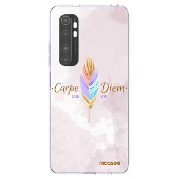 Picasee silikonska prozirna maskica za Xiaomi Mi Note 10 Lite - Carpe Diem