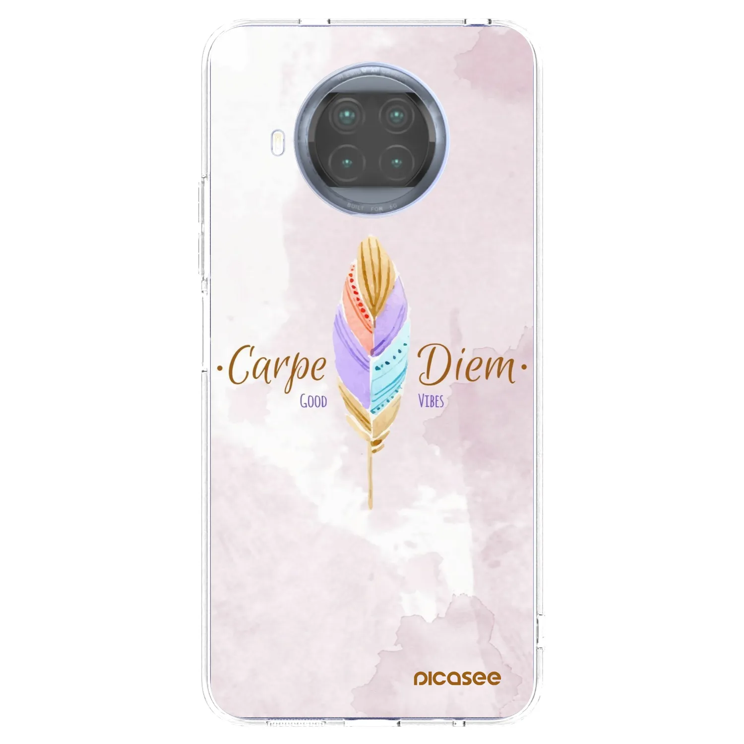 Picasee silikonska prozirna maskica za Xiaomi Mi 10T Lite - Carpe Diem