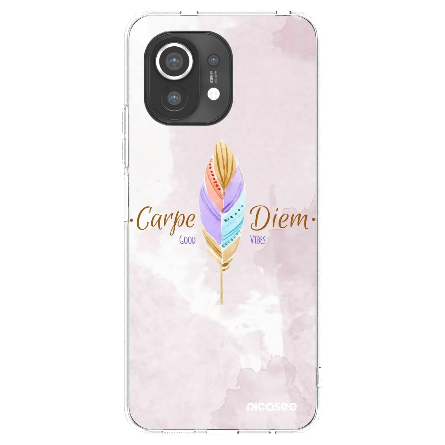 Picasee silikonska prozirna maskica za Xiaomi Mi 11 - Carpe Diem