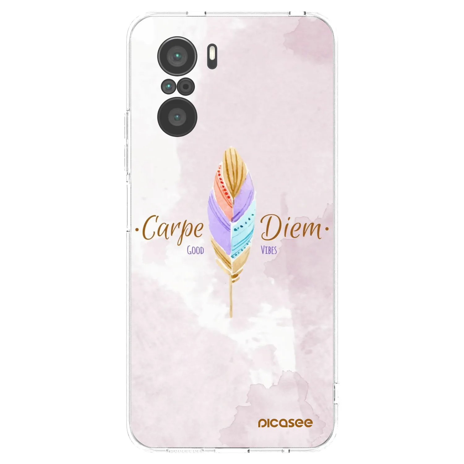 Picasee silikonska prozirna maskica za Xiaomi Poco F3 - Carpe Diem