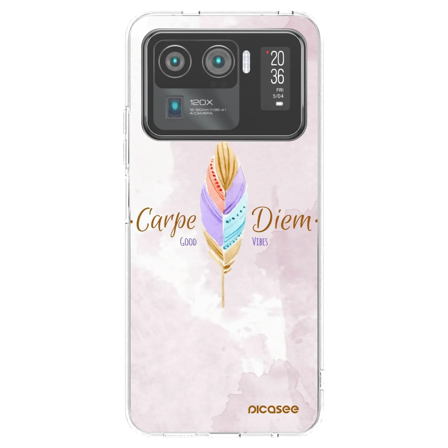Picasee silikonska prozirna maskica za Xiaomi Mi 11 Ultra - Carpe Diem