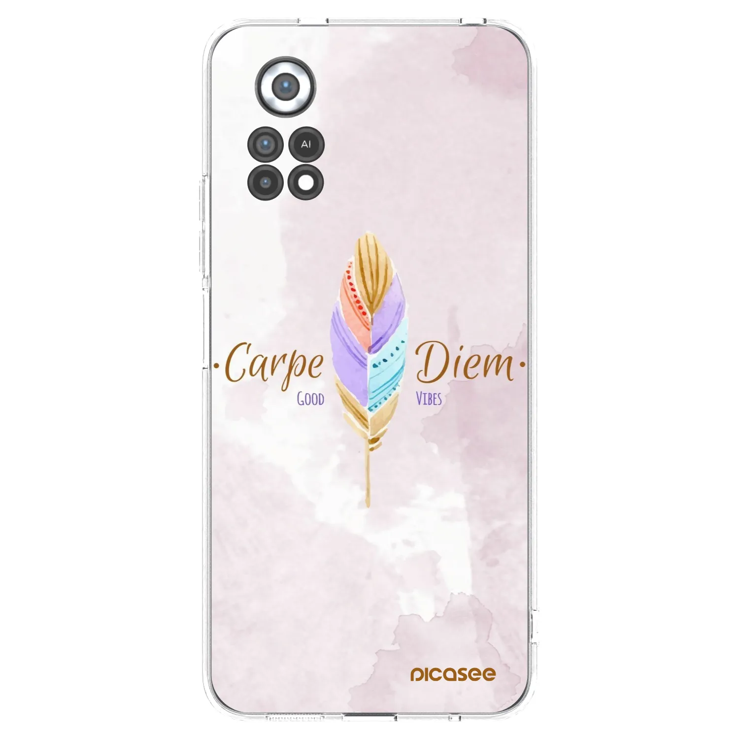 Picasee silikonska prozirna maskica za Xiaomi Poco X4 Pro 5G - Carpe Diem
