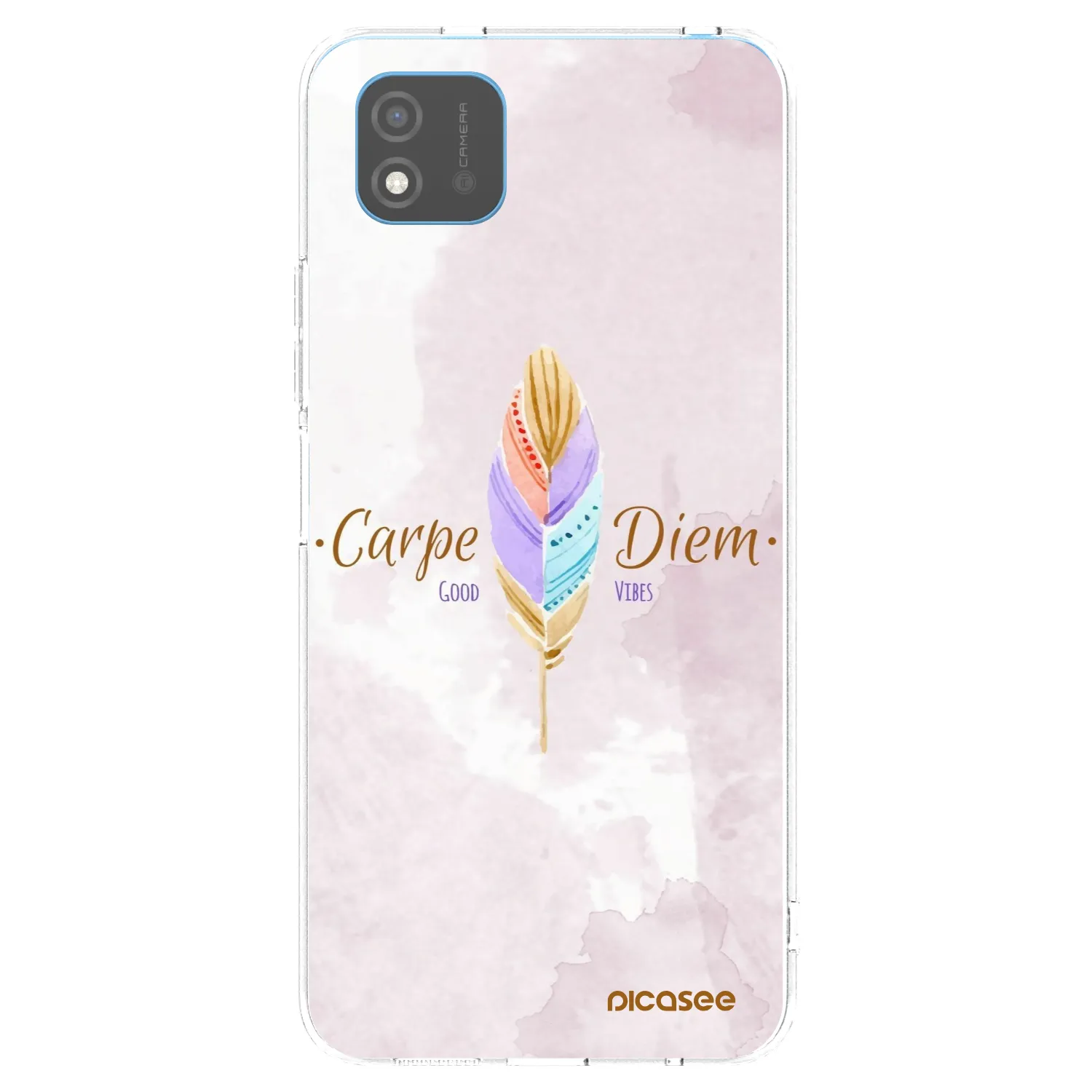 Picasee silikonska prozirna maskica za Realme C11 (2021) - Carpe Diem