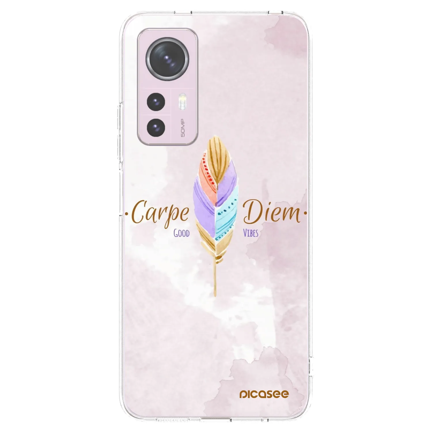 Picasee silikonska prozirna maskica za Xiaomi 12 - Carpe Diem