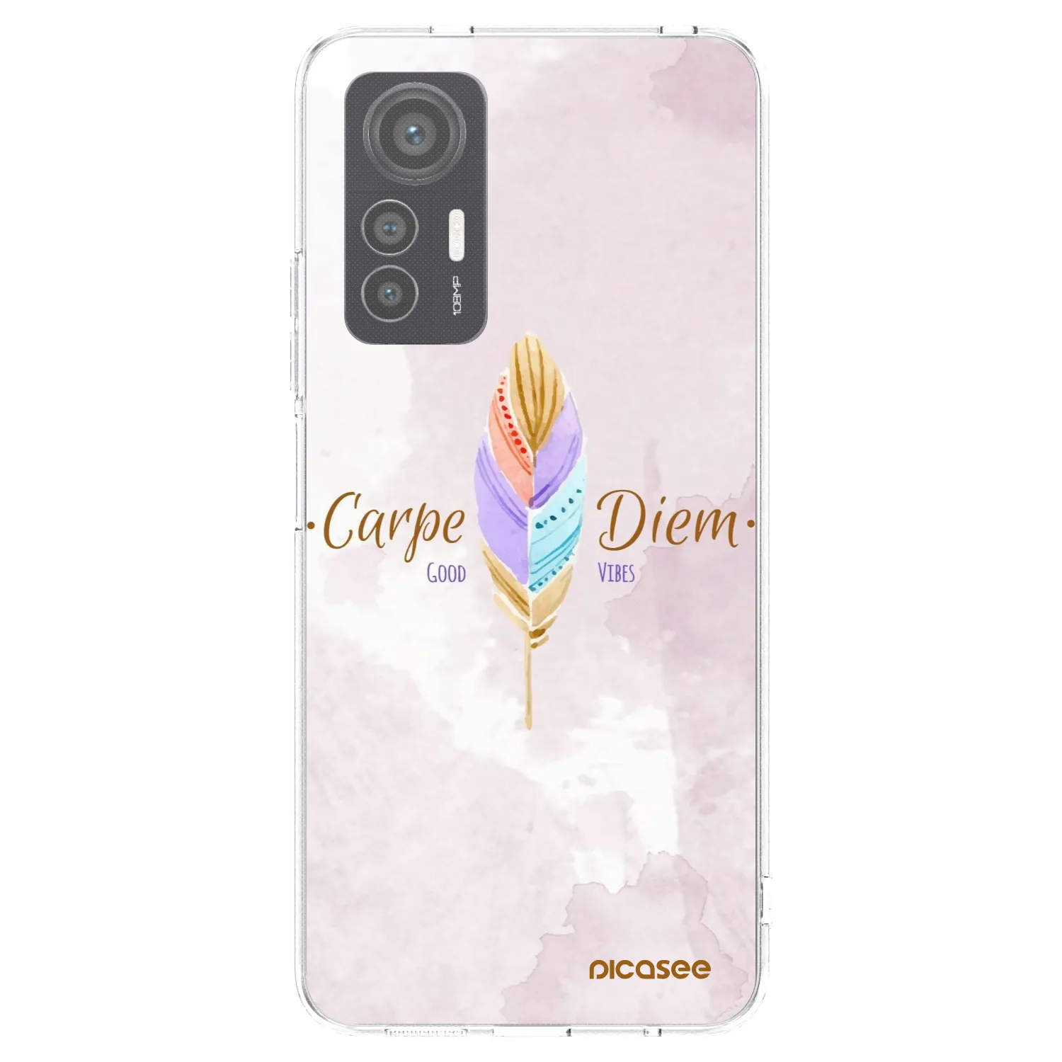 Picasee silikonska prozirna maskica za Xiaomi 12 Lite - Carpe Diem