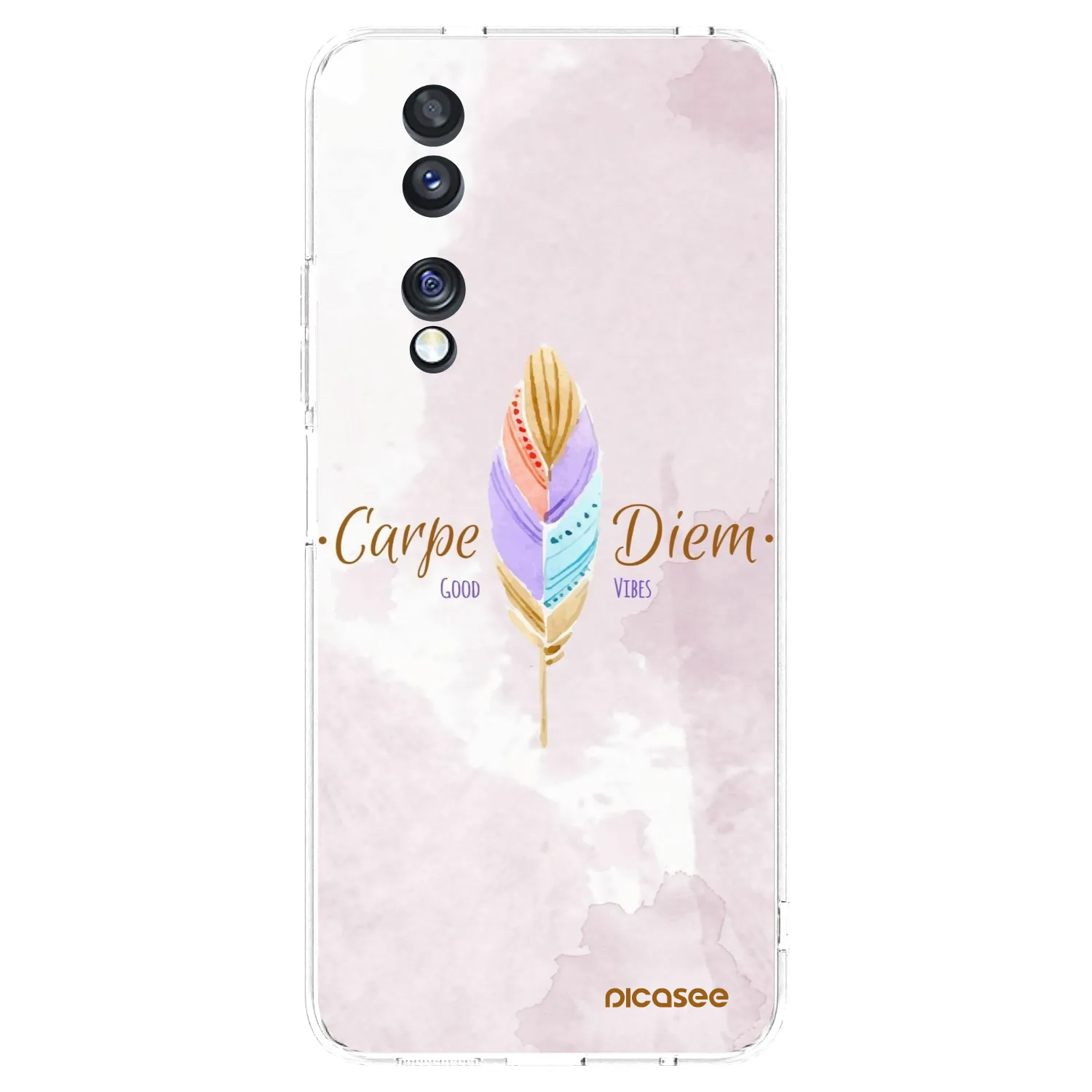 Picasee silikonska prozirna maskica za Honor 70 - Carpe Diem