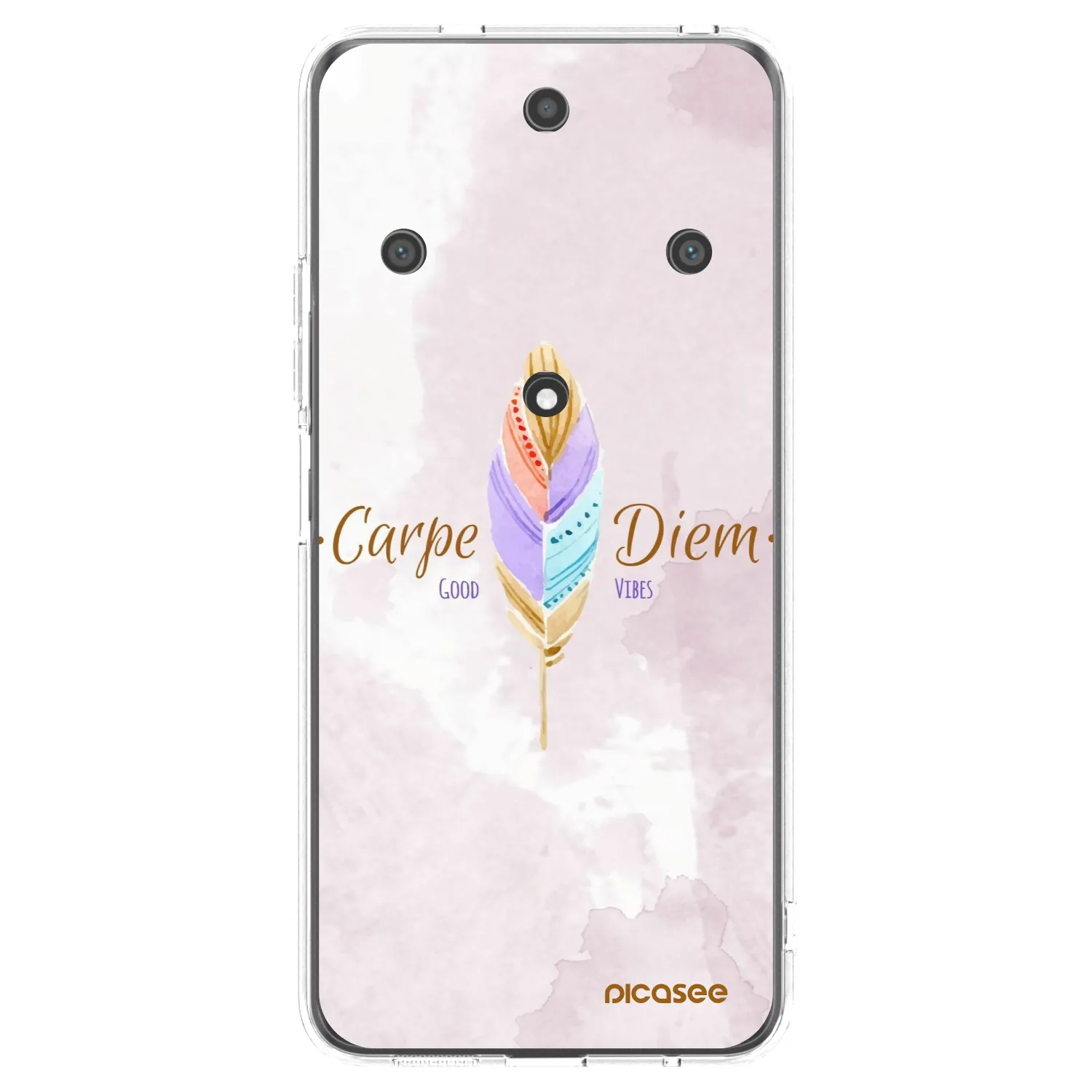 Picasee silikonska prozirna maskica za Honor Magic5 Lite 5G - Carpe Diem
