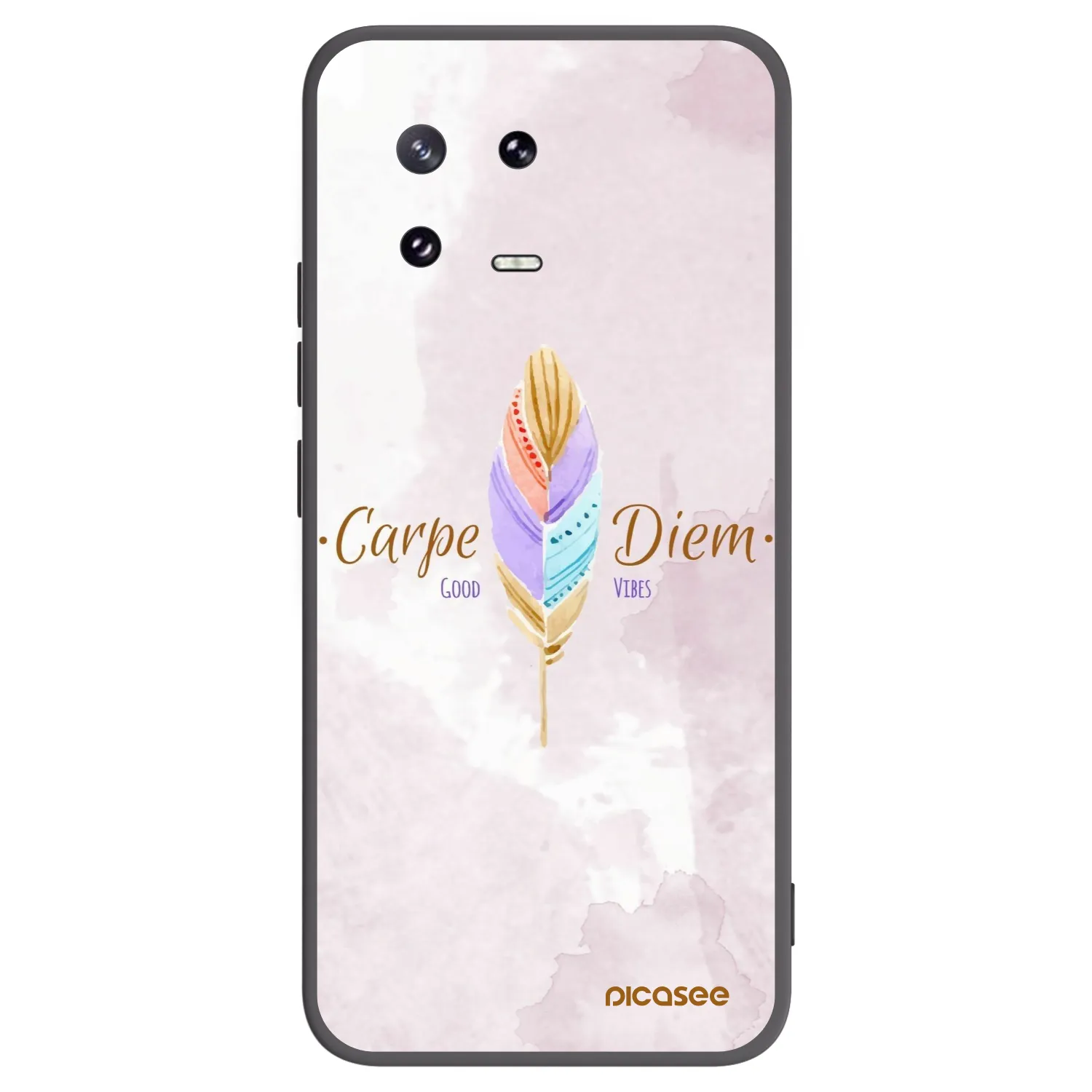 Picasee crna silikonska maskica za Xiaomi 13 Pro - Carpe Diem