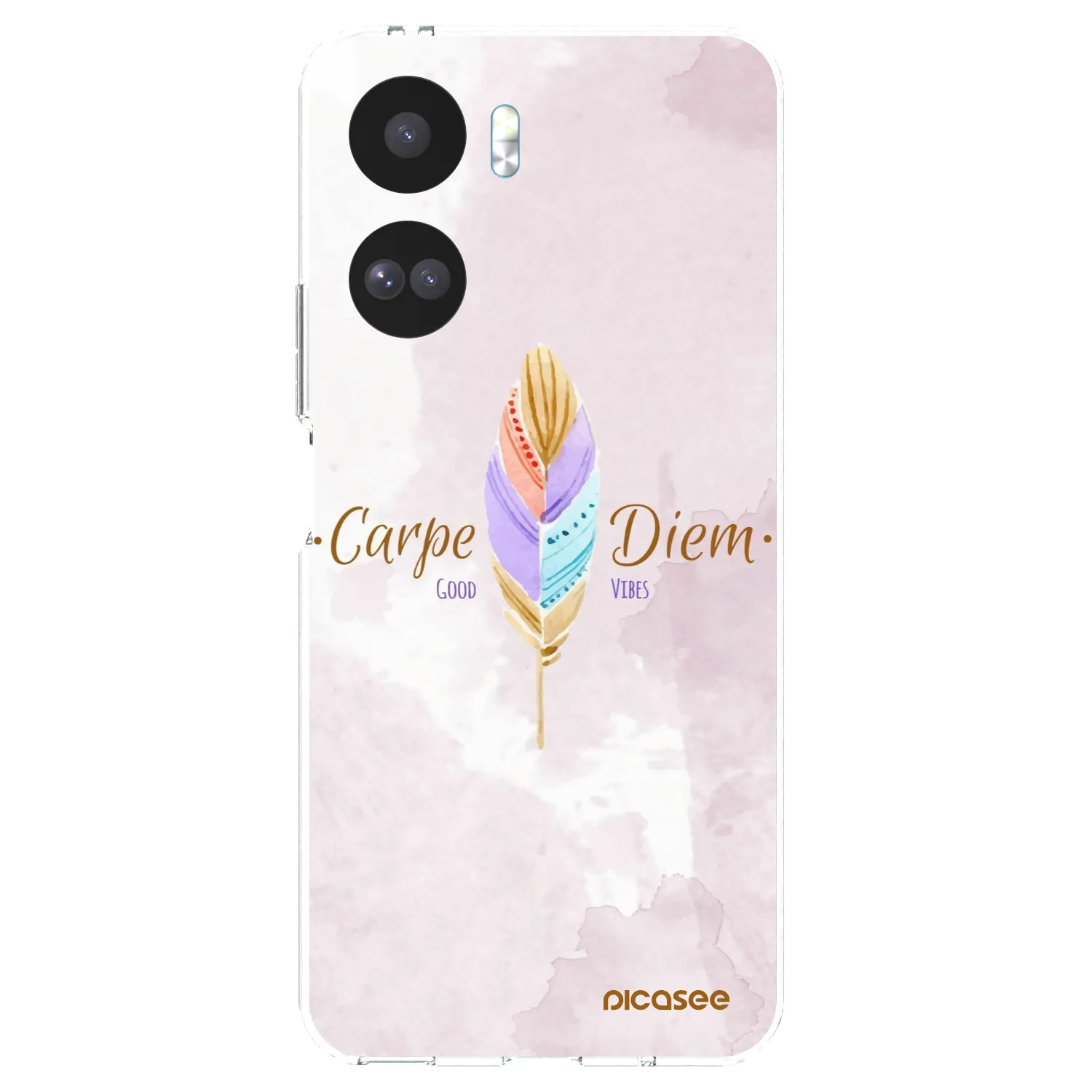 Picasee silikonska prozirna maskica za Honor 90 Lite 5G - Carpe Diem
