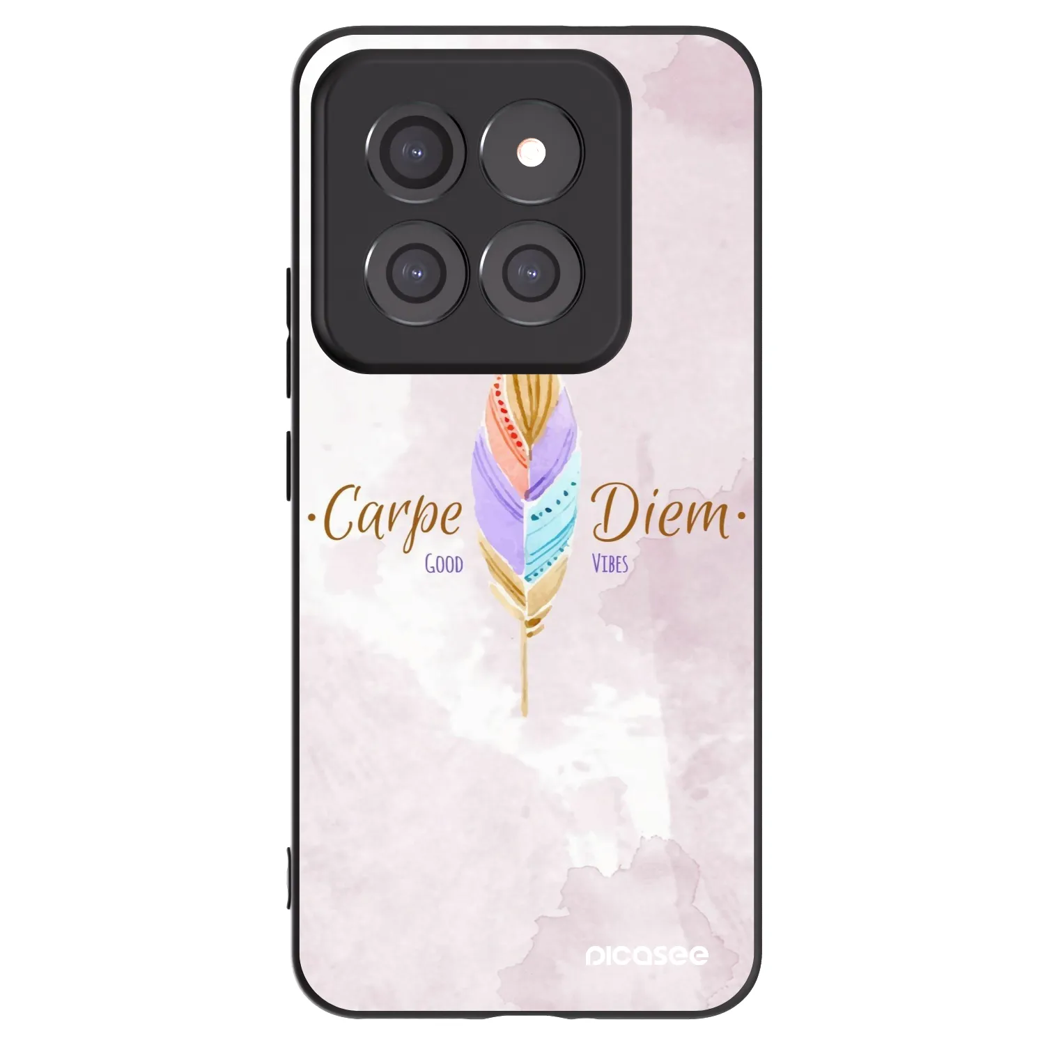 Picasee crna silikonska maskica za Xiaomi 14 Pro - Carpe Diem