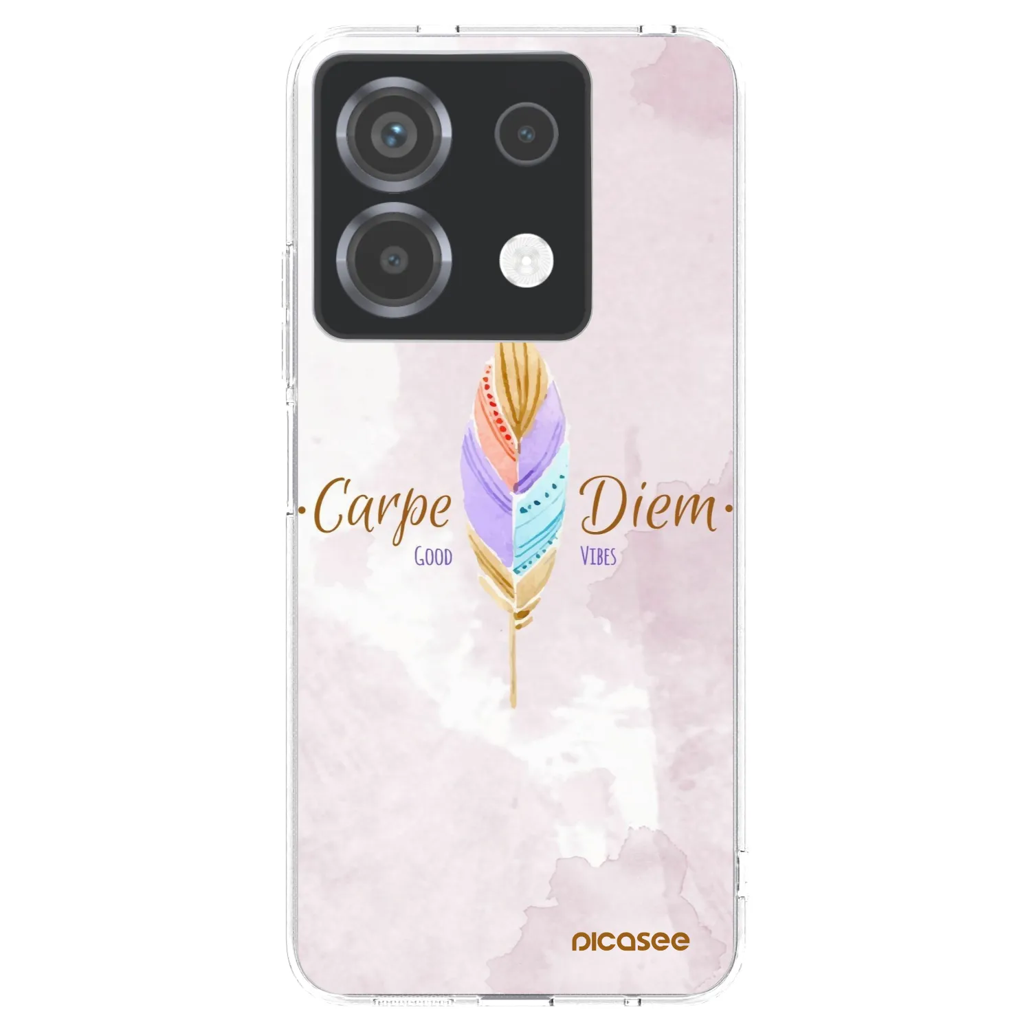 Picasee silikonska prozirna maskica za Xiaomi Poco X6 - Carpe Diem