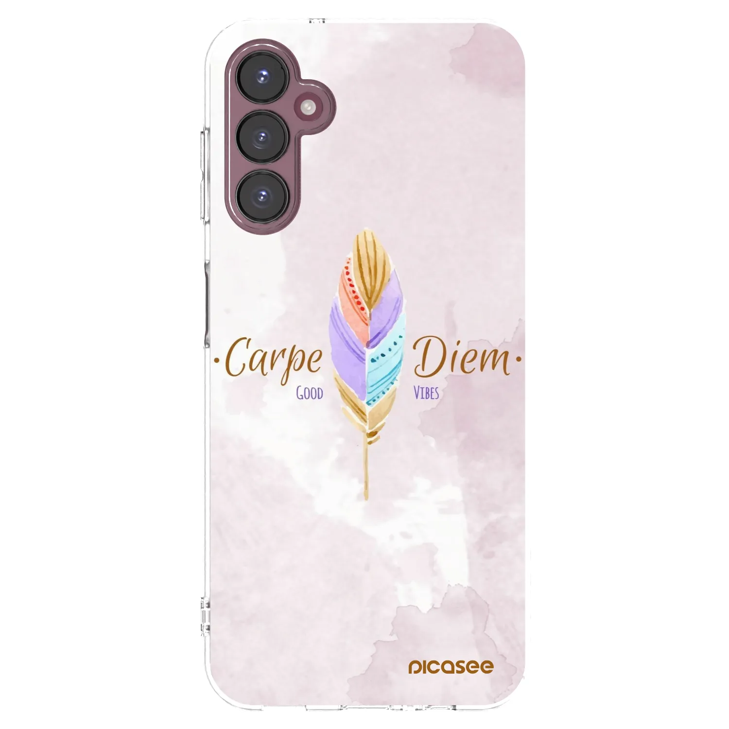 Picasee silikonska prozirna maskica za Samsung Galaxy A05s A057G - Carpe Diem