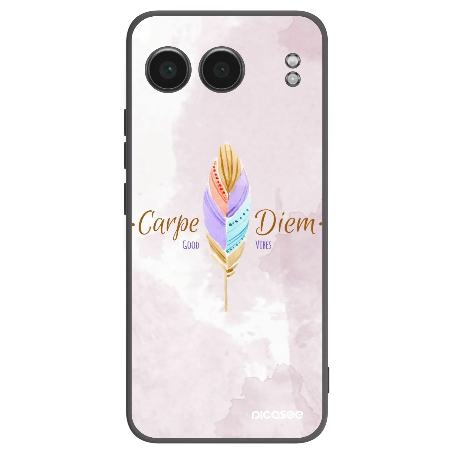 Picasee crna silikonska maskica za OnePlus Nord 4 - Carpe Diem