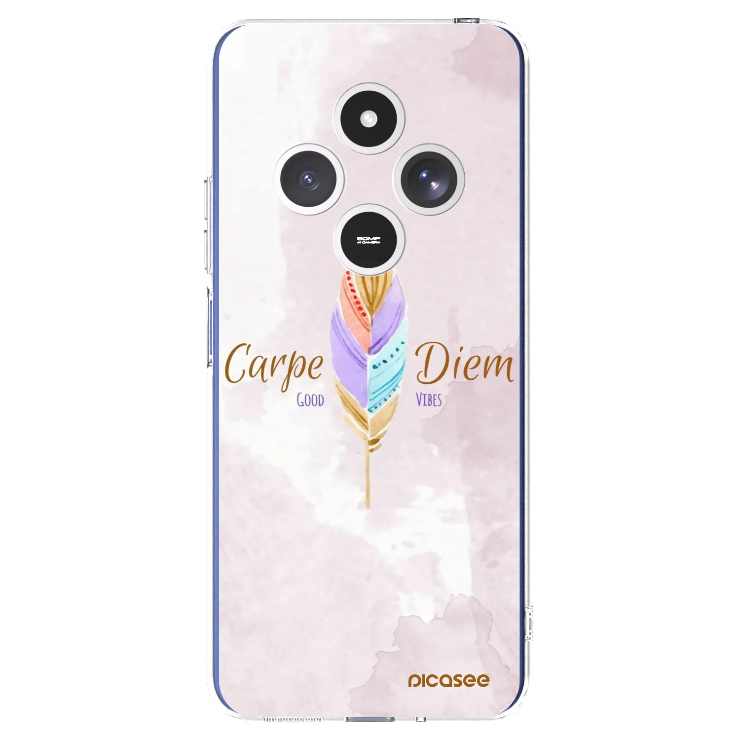 Picasee silikonska prozirna maskica za Xiaomi Redmi 14C - Carpe Diem