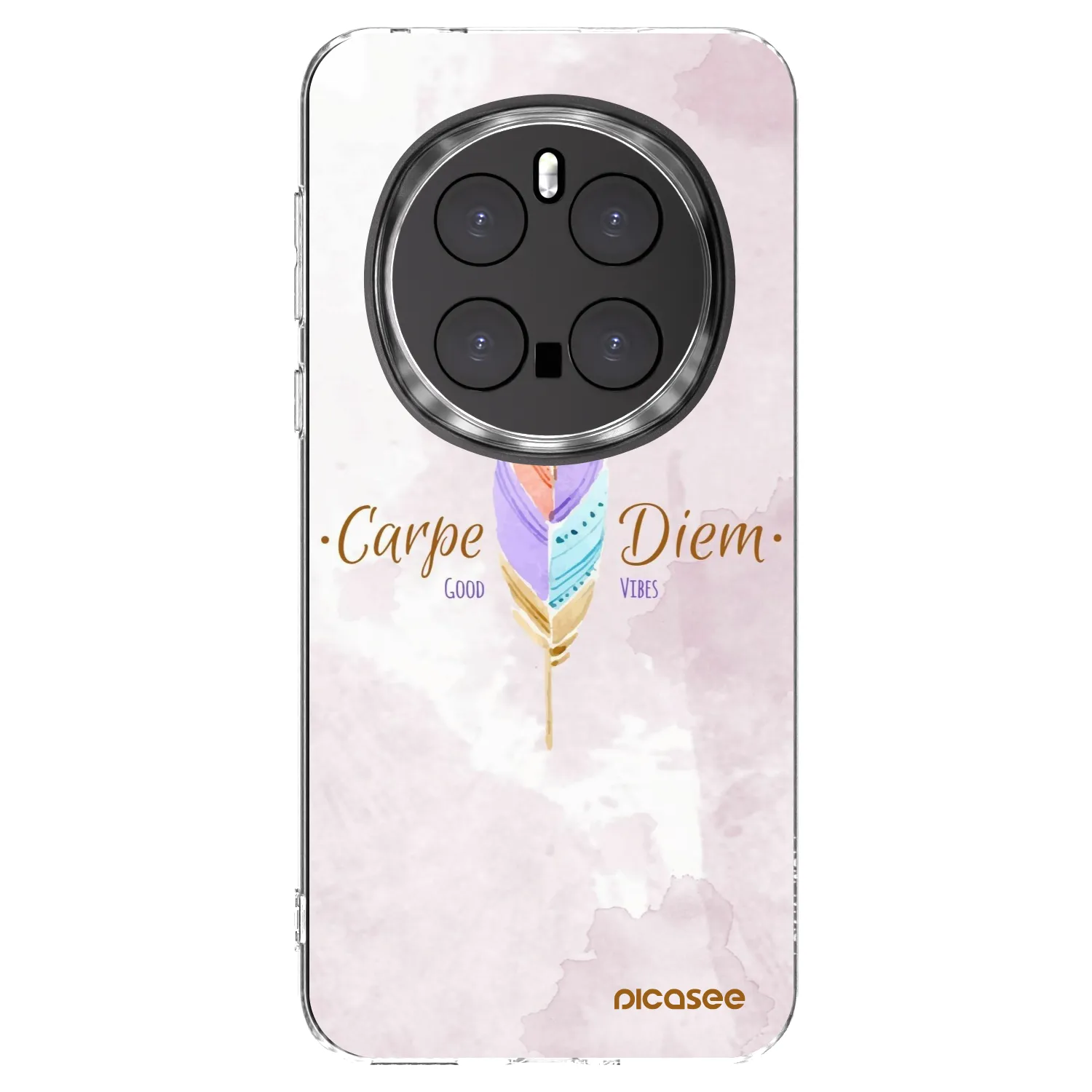 Picasee silikonska prozirna maskica za Honor Magic7 Pro 5G - Carpe Diem