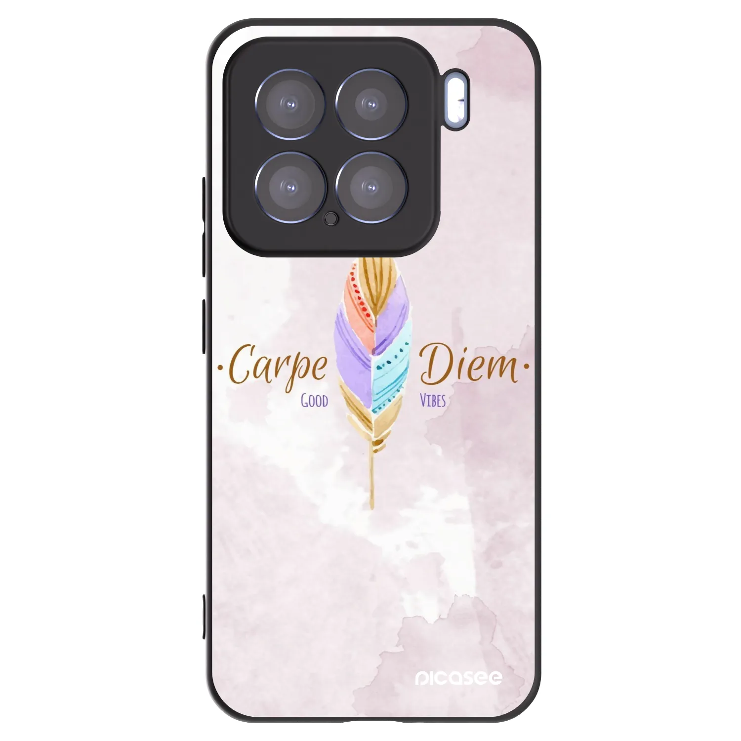 Picasee crna silikonska maskica za Xiaomi 15 - Carpe Diem