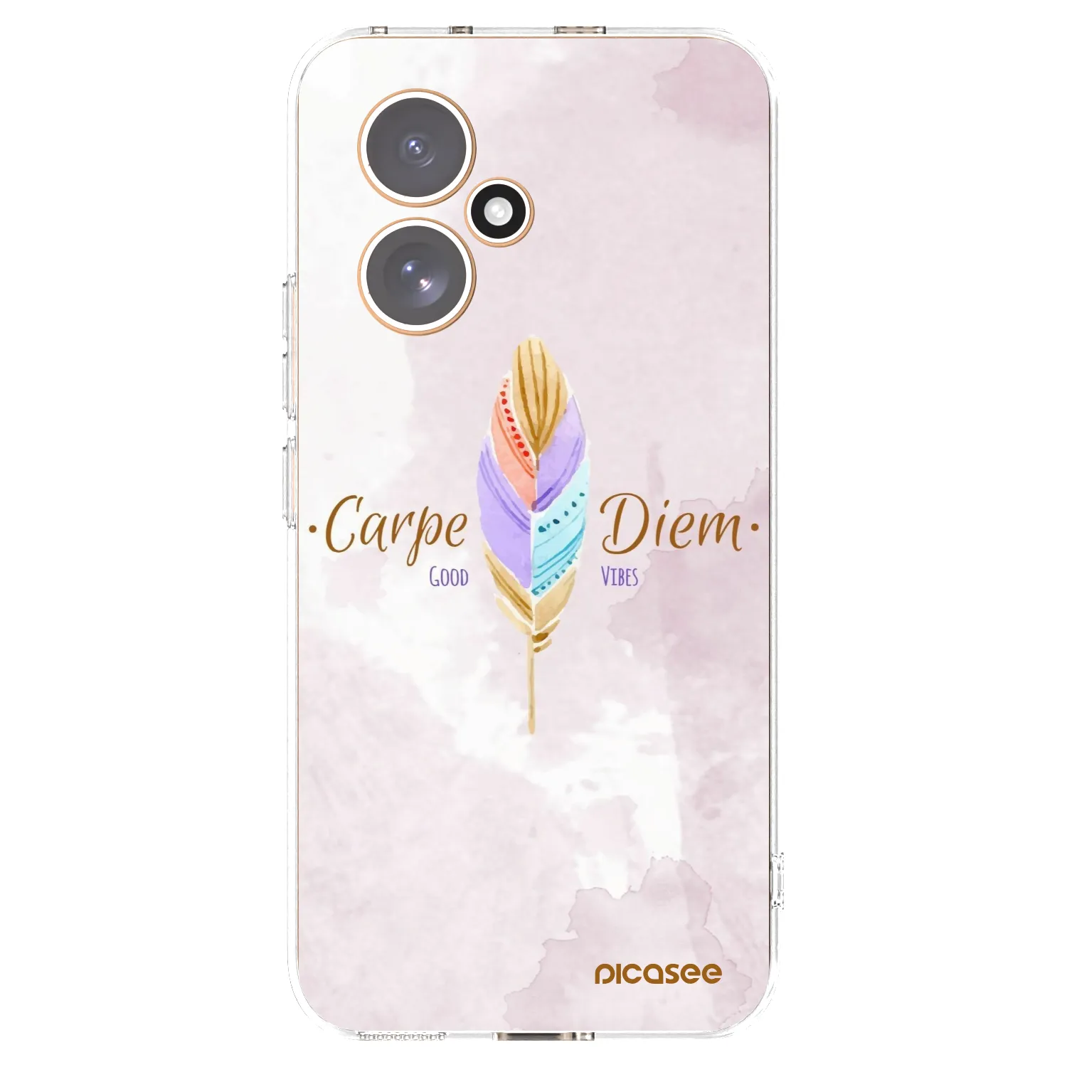 Picasee silikonska prozirna maskica za Honor 400 5G - Carpe Diem