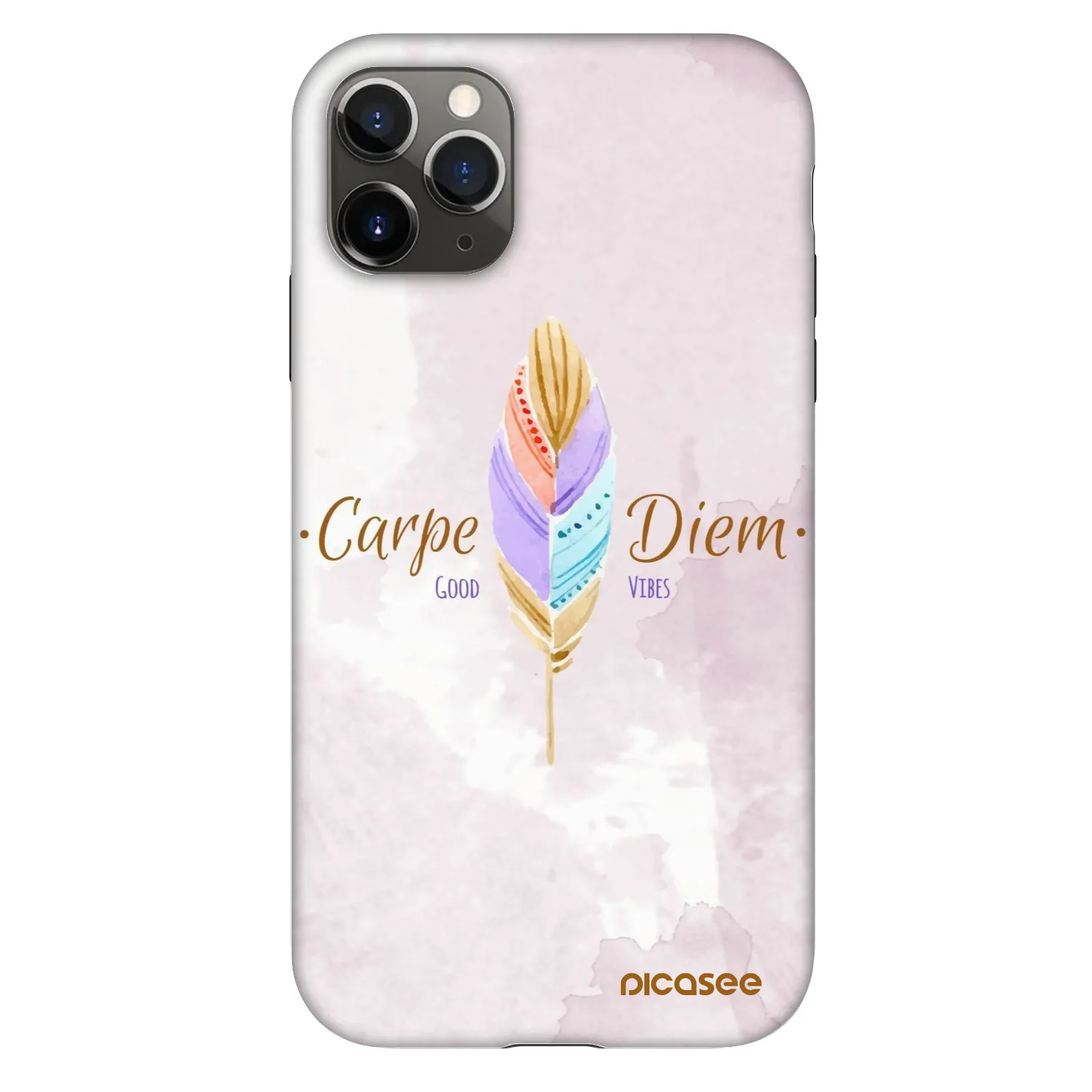Picasee Fashion Case za Apple iPhone 11 Pro - Carpe Diem