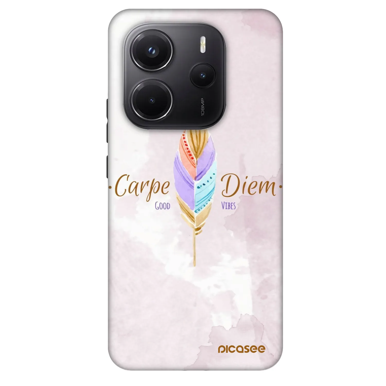 Picasee Fashion Case za Xiaomi Redmi Note 14 5G - Carpe Diem