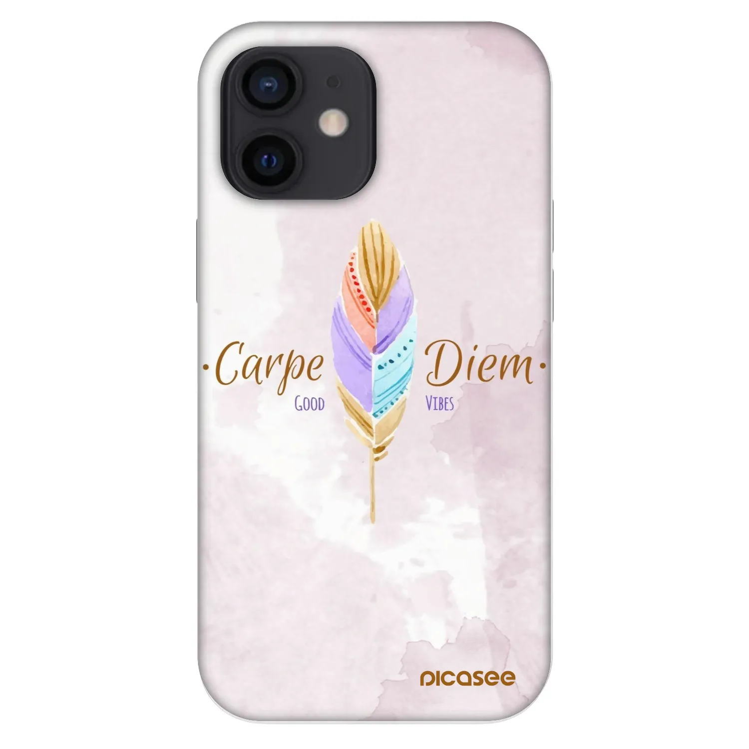 Picasee Fashion Case za Apple iPhone 12 mini - Carpe Diem
