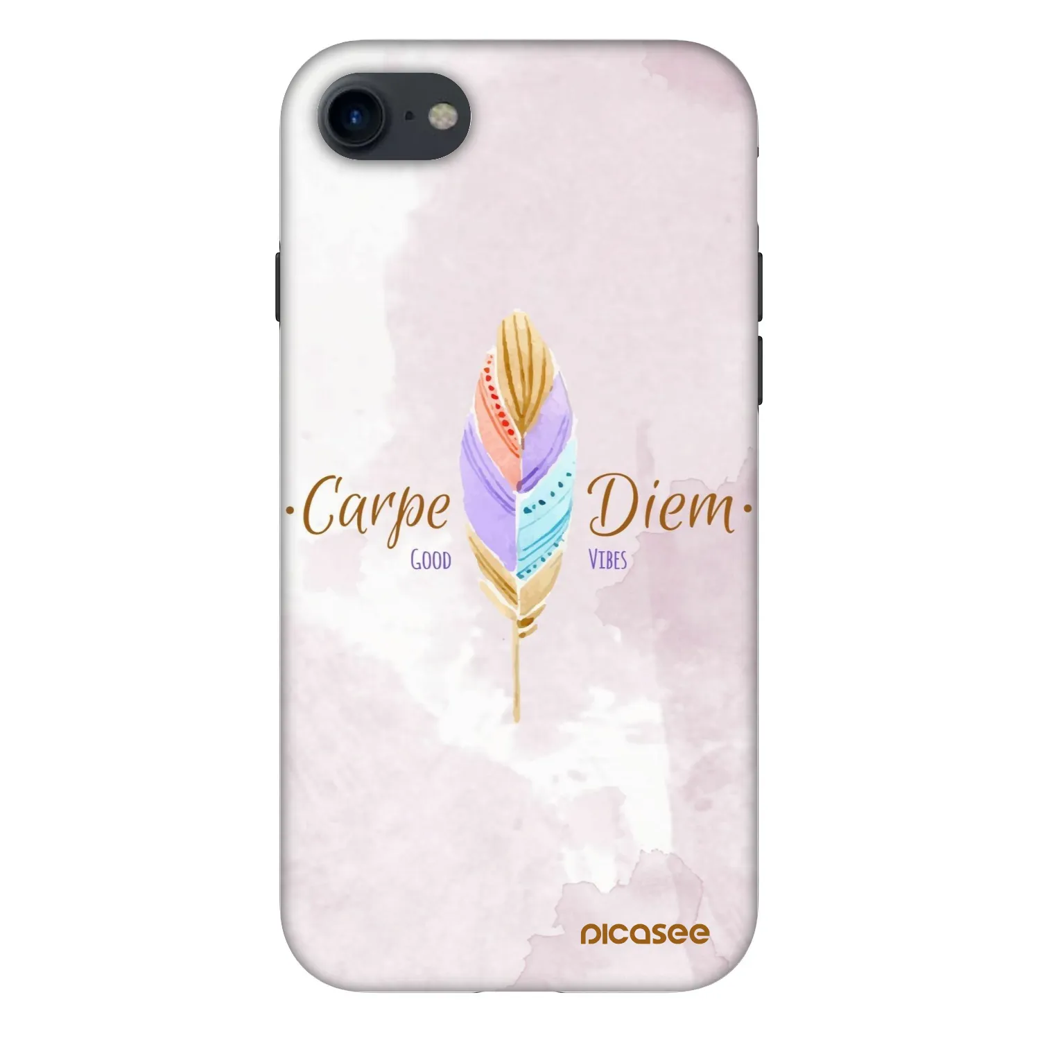 Picasee Fashion Case za Apple iPhone 7 - Carpe Diem